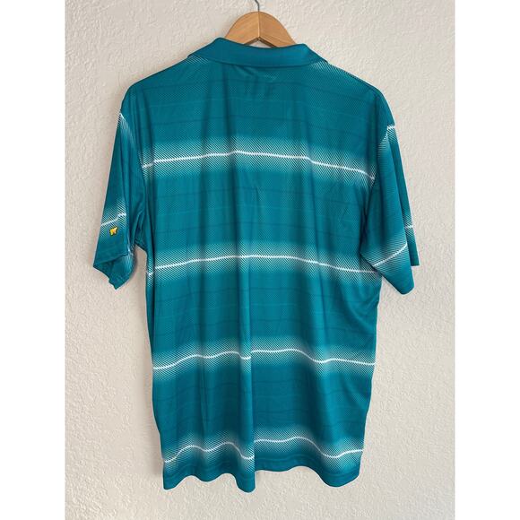 Jack Nicklaus Teal Green Golf Polo Stay Dri Philadelphia Eagles Stretch Athletic - Picture 3 of 7